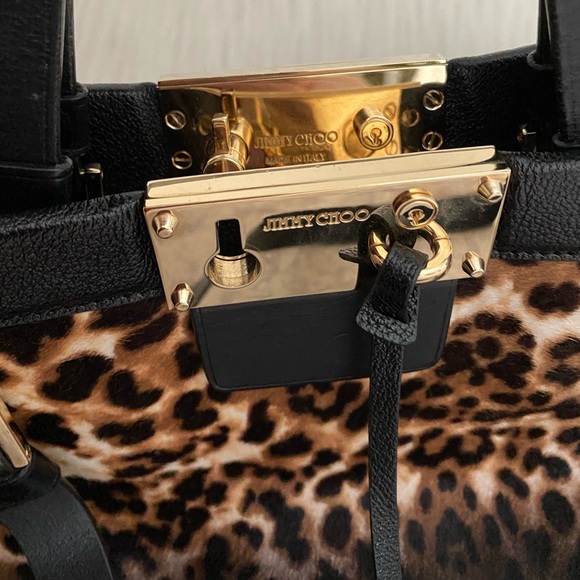 Jimmy Choo cheetah print bag - Picture 2 of 6